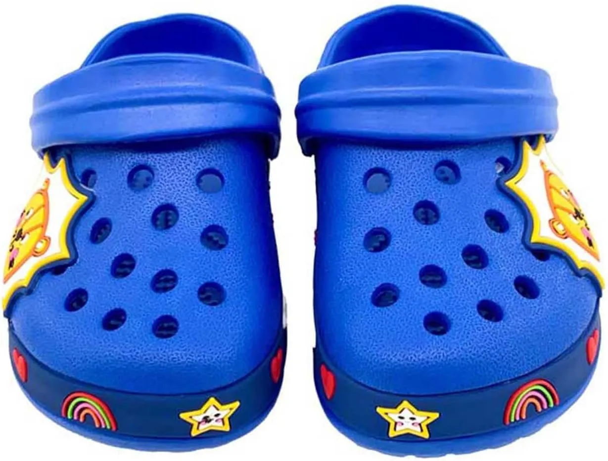 Cartoon Garden Clogs for Home: Cute Shoes for Boys Toddler - Non-Slip Kids Slippers for Beach Outdoor Pool