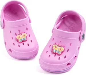 Casazoe Toddler Cute Garden Clogs Boys Girls Slip On Shoes Summer Lightweight Outdoor Slides Sandals Infant Children Beach Pool Shoes