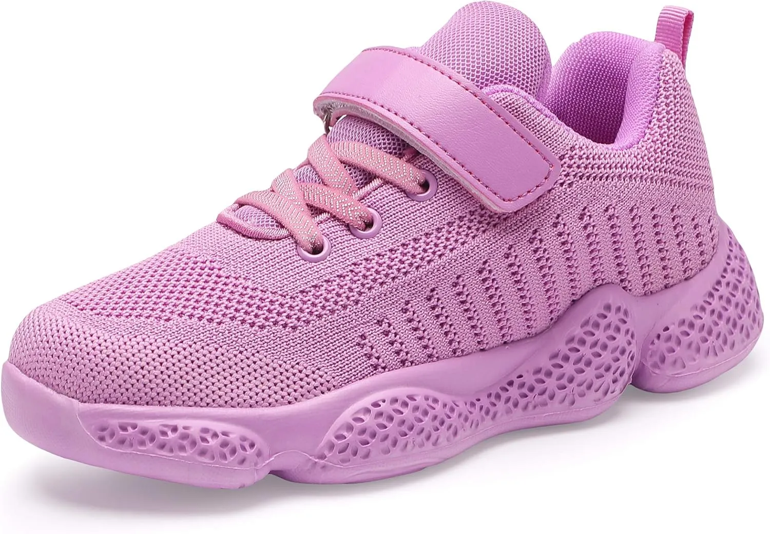 Casbeam Kids Breathable Sneakers Mesh Lightweight Easy Walk Casual Sport Strap Athletic Running Shoes for Boys Girls
