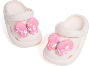 CENCIRILY Kids Girls Clogs Garden Shoes Baby Toddler Slides Cartoon Sandals Beach Pool Slipper
