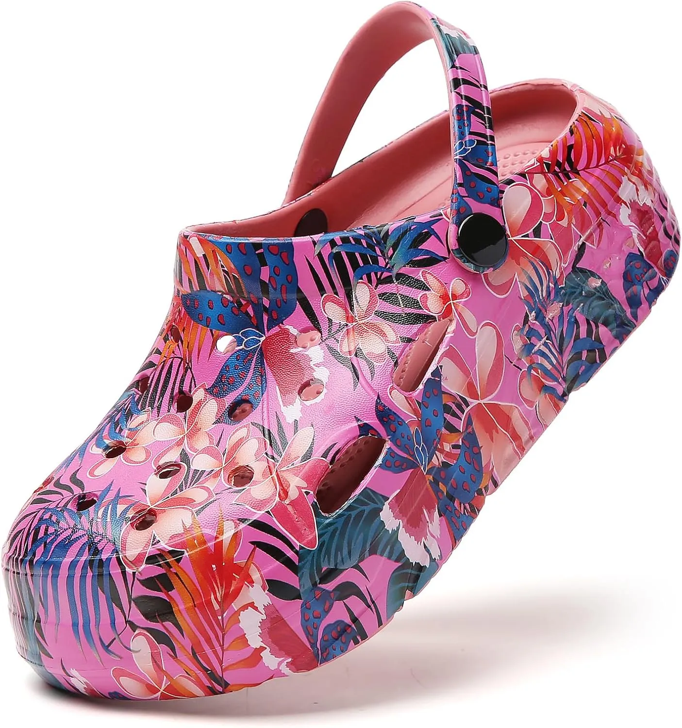 CERYTHRINA Gardener Platform Clogs Slippers Hight Heels Mules Clog Slip on Wedge Sandals