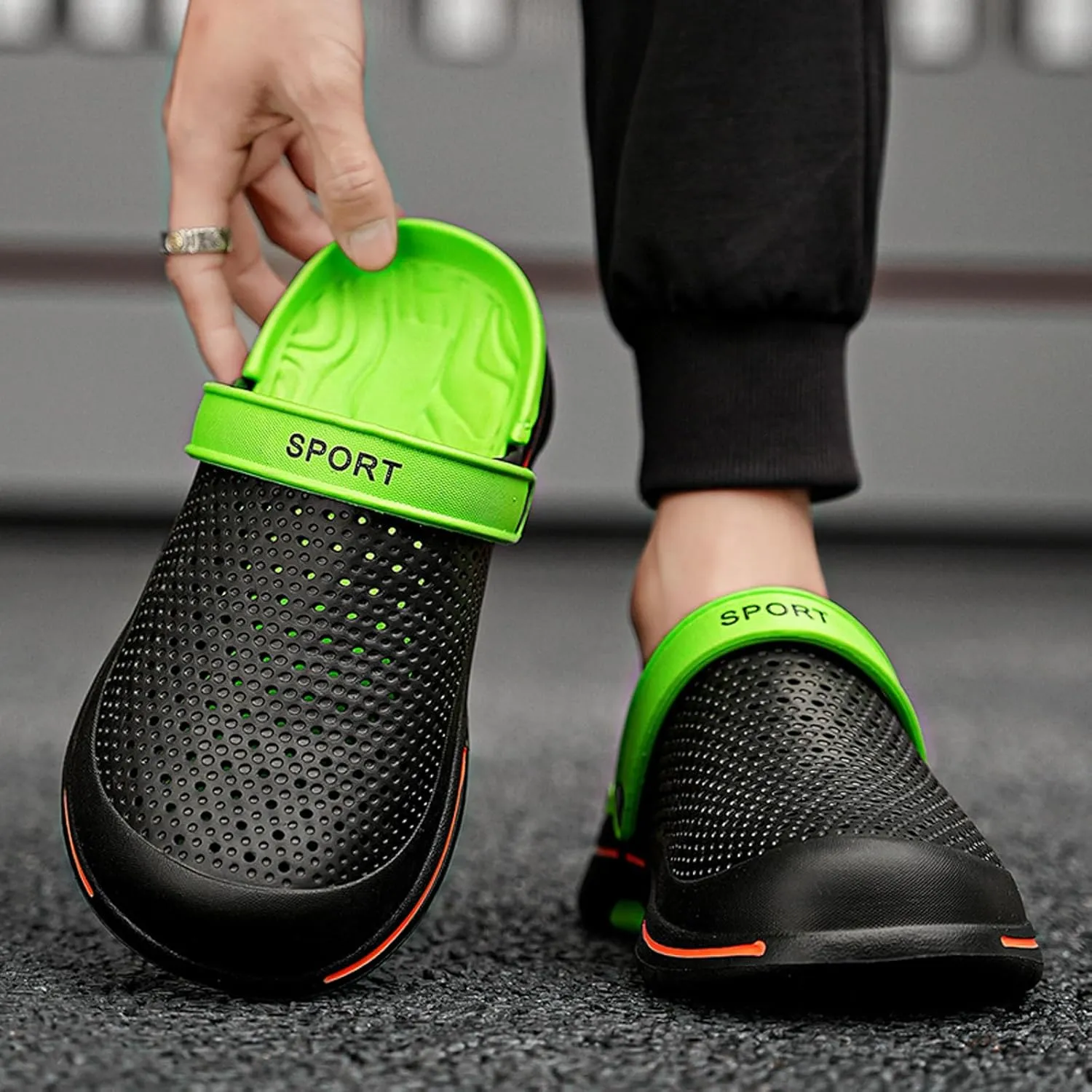 CERYTHRINA Unisex Adult Clogs Herren Damen Leichte Eva rutschfest Lüftung Sommer Mode Sandalen Weiche Sohle Gartenschuhe Beach Aqua Slippers