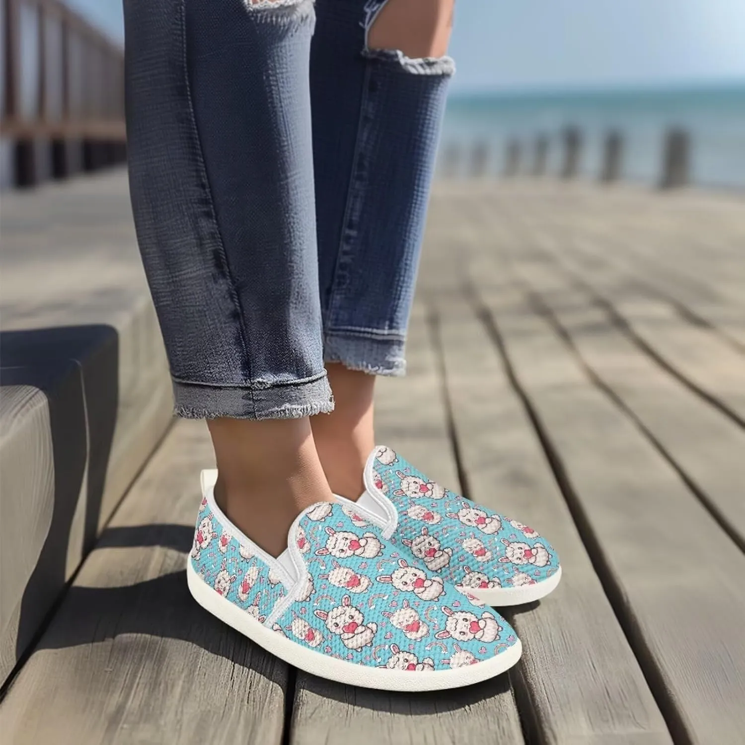 chaqlin Ladies Flats Dress Clothes Shoes Animal Print Comfortable Slip On Work Office Business Loafers Casual Barefoot Clipper