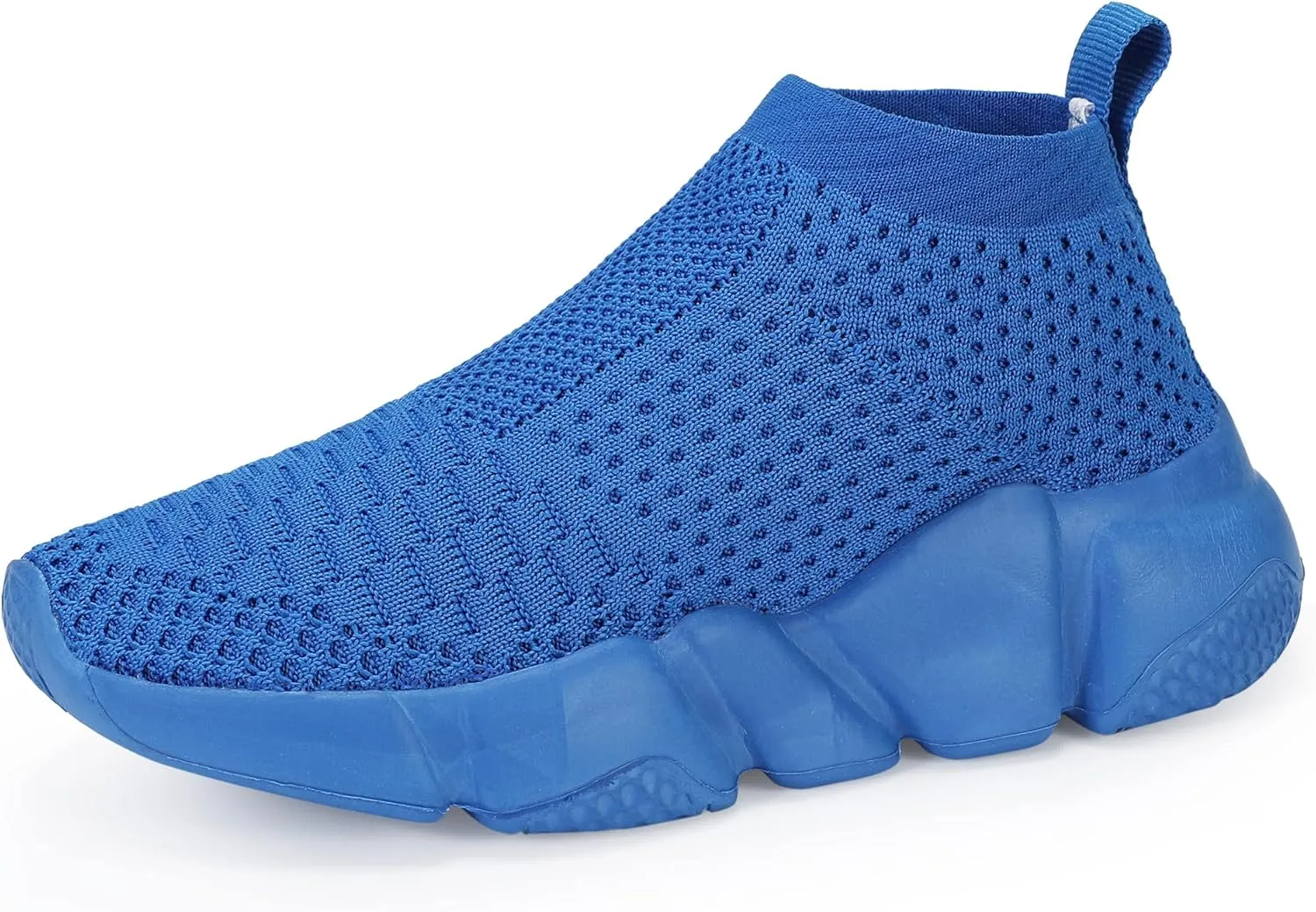 CHUI Boys Girls Breathable Sneakers Mesh Lightweight Easy Walk Casual Slip-On Athletic Running Walking Shoes