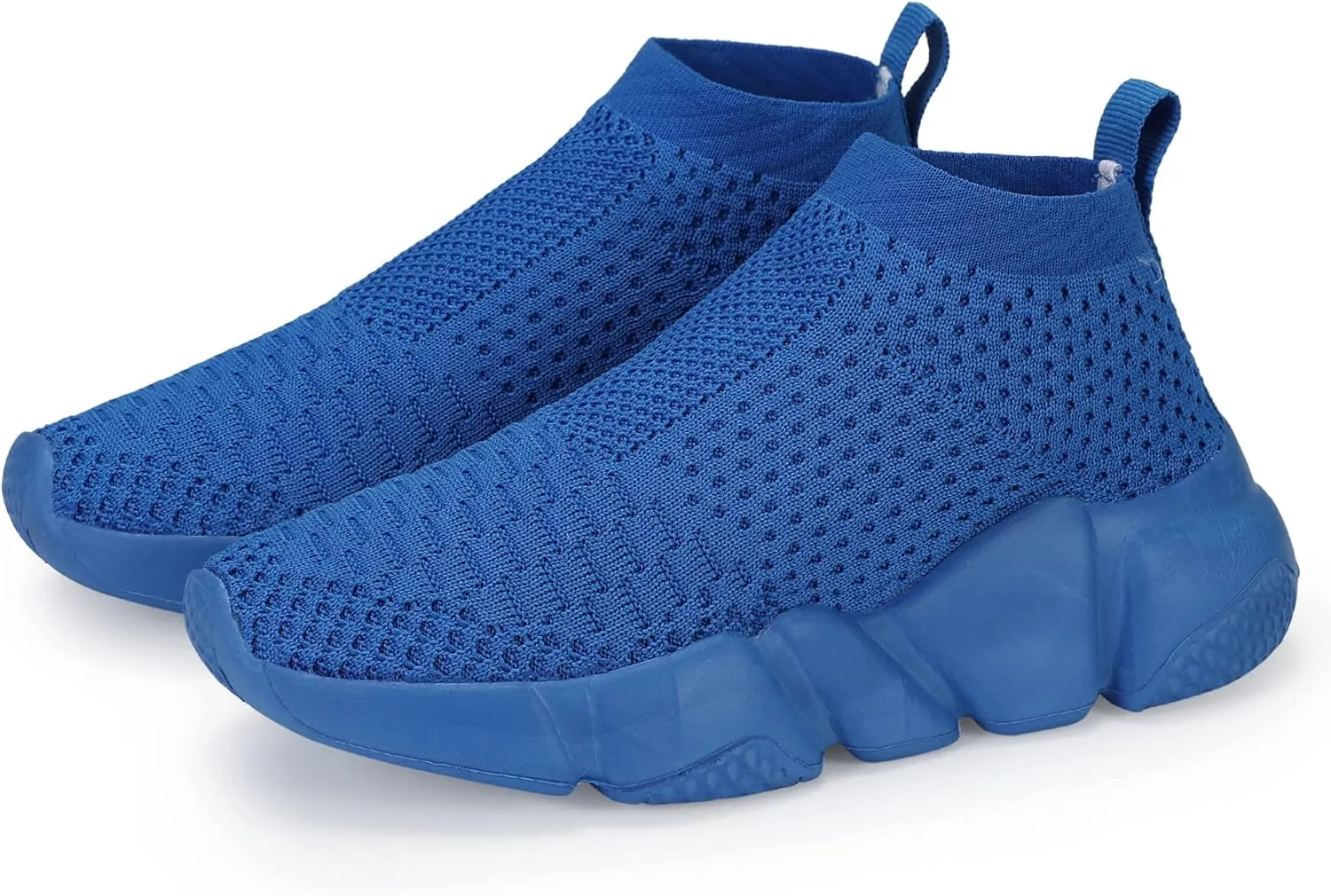 CHUI Boys Girls Breathable Sneakers Mesh Lightweight Easy Walk Casual Slip-On Athletic Running Walking Shoes