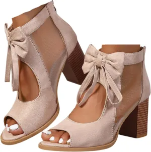 Chunky Heels For Women Wedding Chunky Block Open Toe Ankle Strap Heeled Sandals Comfortable Party Dress Pumps Shoes