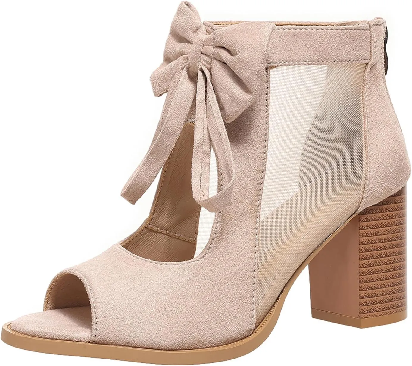 Chunky Heels For Women Wedding Chunky Block Open Toe Ankle Strap Heeled Sandals Comfortable Party Dress Pumps Shoes