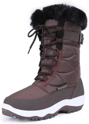 CIOR Women's Snow Boots Winter II Water-Resistant Fur Lined Frosty Warm Anti-Slip Boot U120WMX001-0429