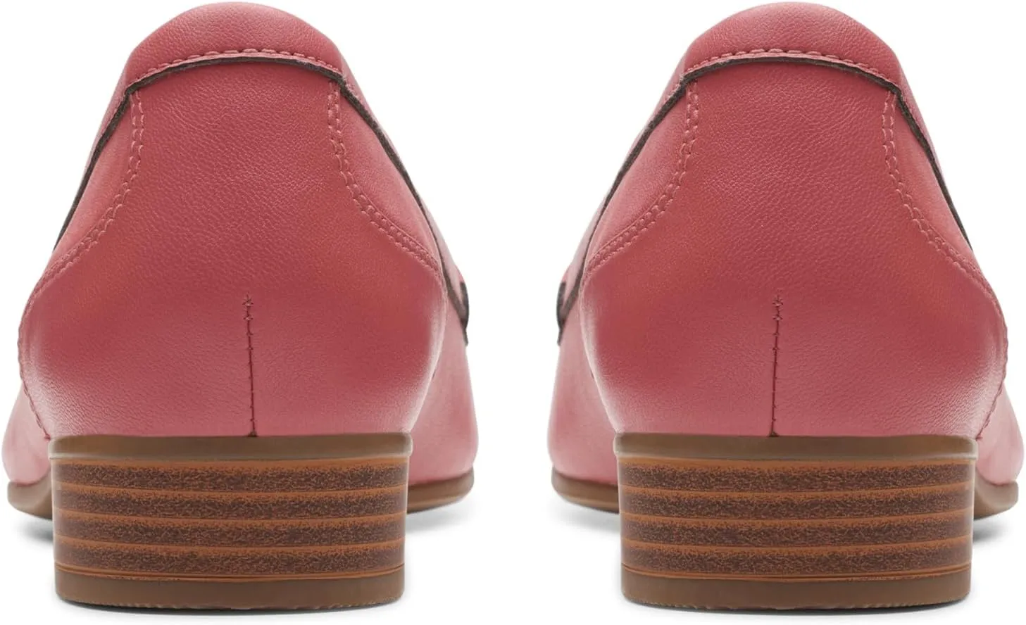 Clarks Womens Block Heel Loafers