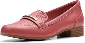 Clarks Womens Block Heel Loafers