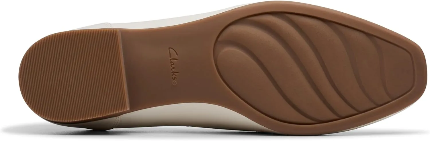 Clarks Womens Block Heel Loafers