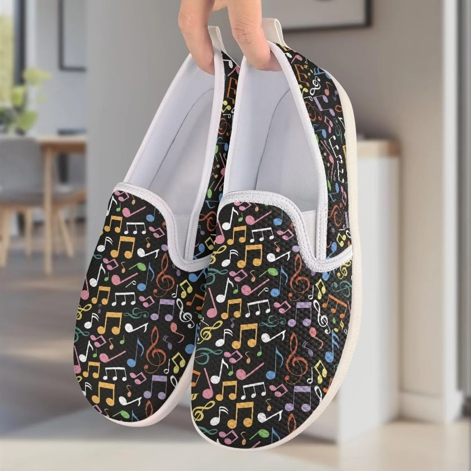 Coloranimal Loafers for Women Slip On Shoes Womens Flats Dress Shoes Travel Shoes Penny Loafers Fashion Sneaker Low Cute Footwear