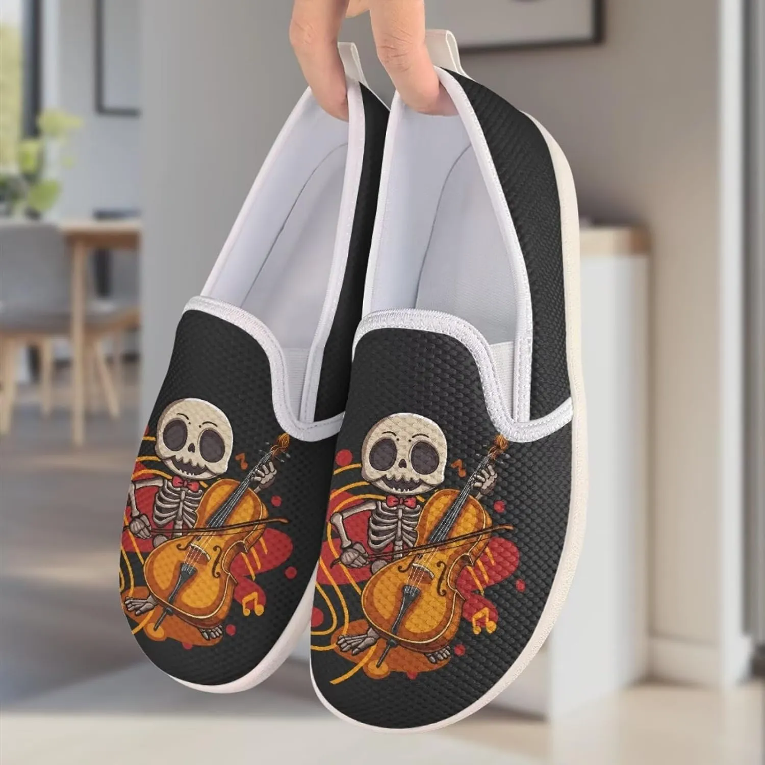 Coloranimal Loafers for Women Slip On Shoes Womens Flats Dress Shoes Travel Shoes Penny Loafers Fashion Sneaker Low Cute Footwear