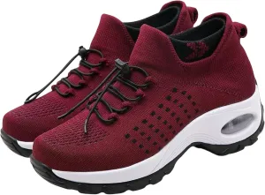 Comfort Wear Orthowear Shoes for Women Men Comfortwear Ortho Stretch Cushion Shoes Women Plantar Fasciitis Walking Shoe Slip On Trainers Comfortable Casual Ladies Athletic Sneakers Thick Bottom