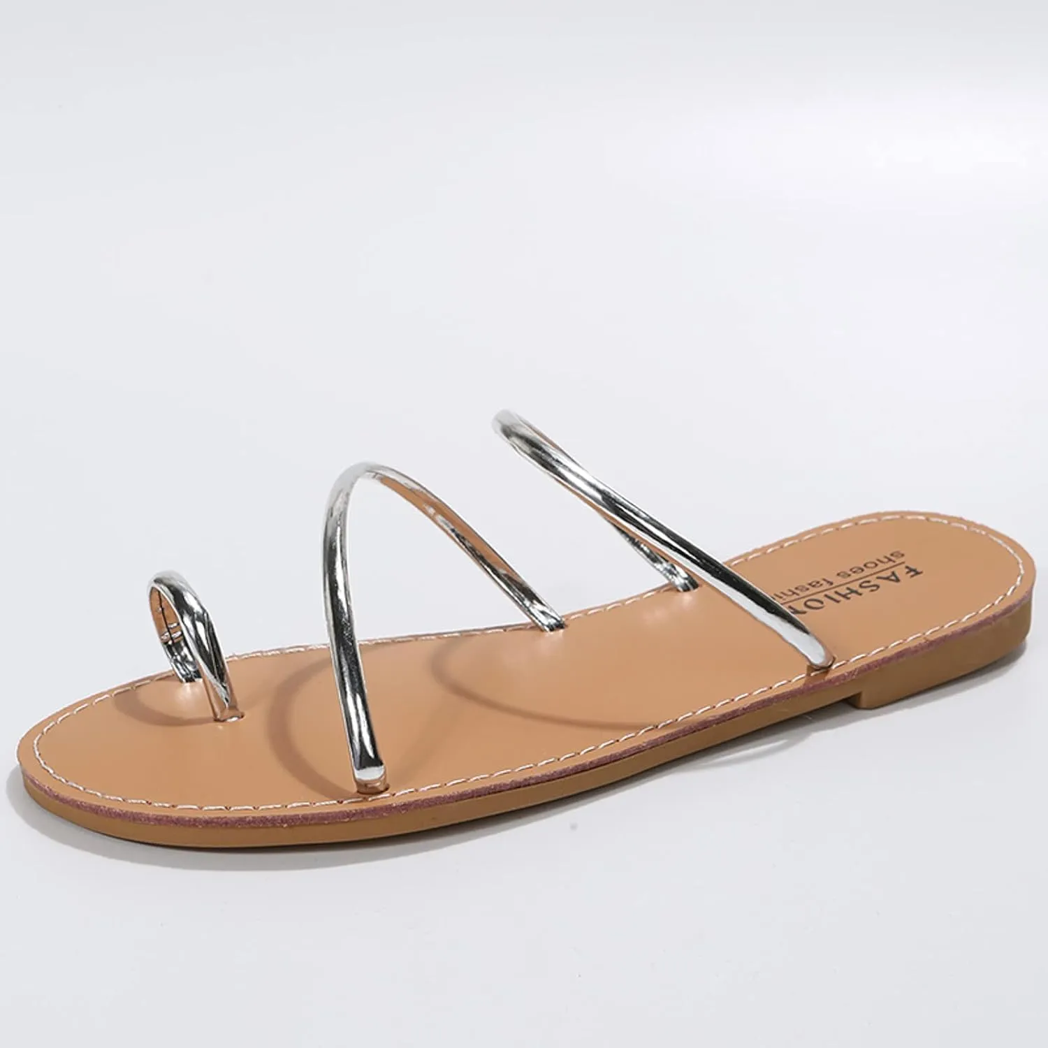 Comfortable Slip on Slide Sandals for Women Minimalist Summer Casual Cool Shoes Outdoor Soft Water Sandals