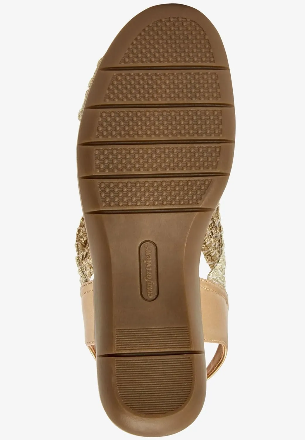 Comfortview Women's Wide Width The Celestia Sling Sandal