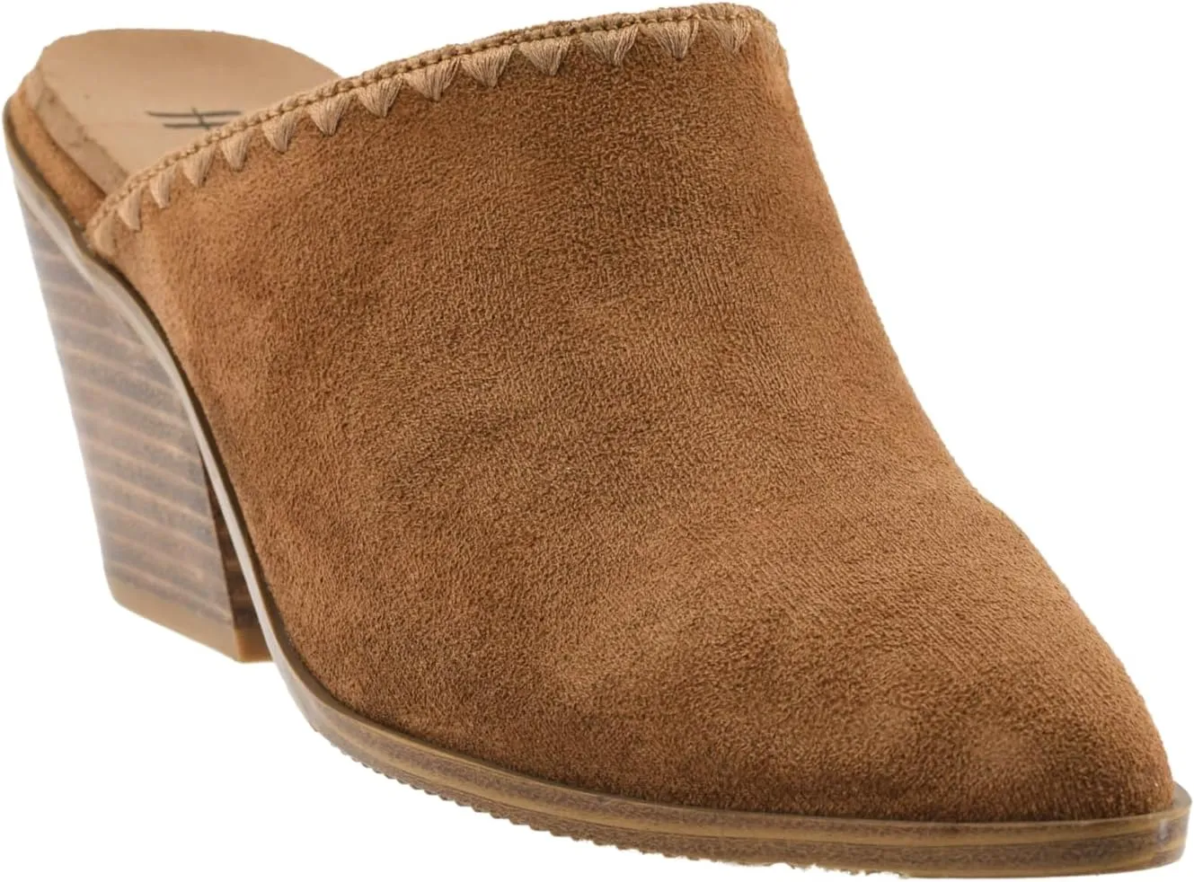 Corkys Footwear Sizzle Black Faux Suede 2.75-Inch Mules