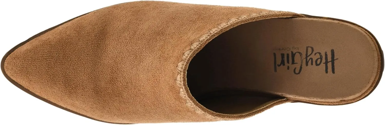 Corkys Footwear Sizzle Black Faux Suede 2.75-Inch Mules
