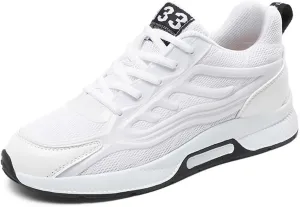 Couples Fashion Solid Color Mesh Lace Up Sneakers for Men and Women with The Same Type of Mens Sneaker Boots Size 11