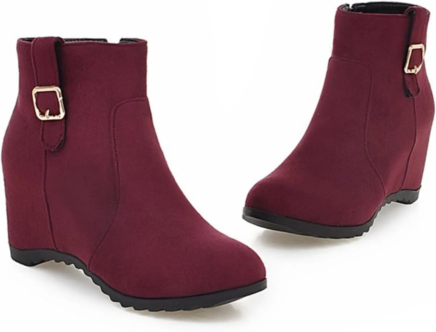 Cowgirl Boots Women Dressy High Heel Short Ankle Booties Peep Toe Platform Boots Slip On Cowgirl Combat Boots 52