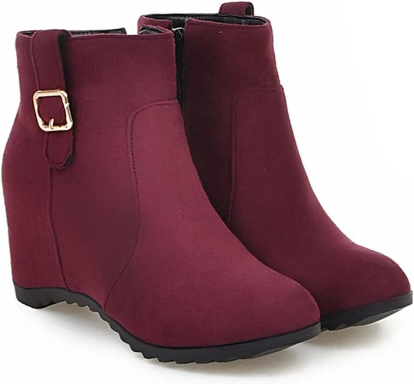 Cowgirl Boots Women Dressy High Heel Short Ankle Booties Peep Toe Platform Boots Slip On Cowgirl Combat Boots 52