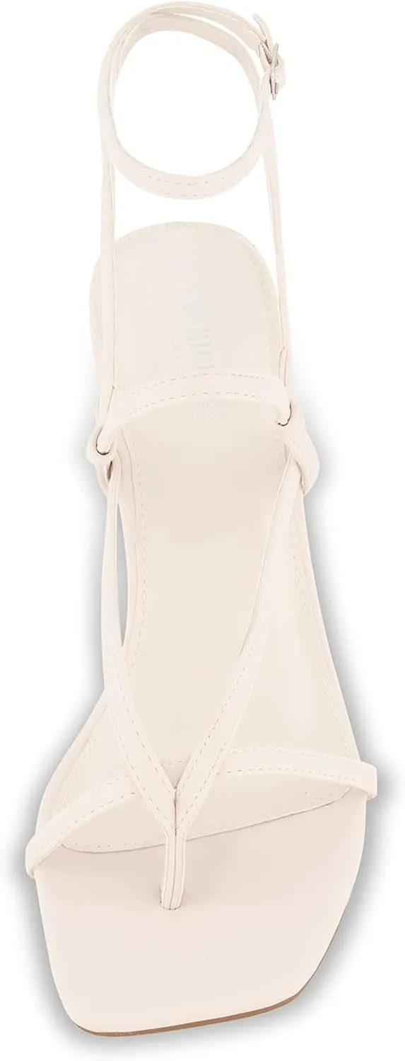 CUSHIONAIRE Women's Belmondo dress sandals  Memory Foam, Wide Widths Available