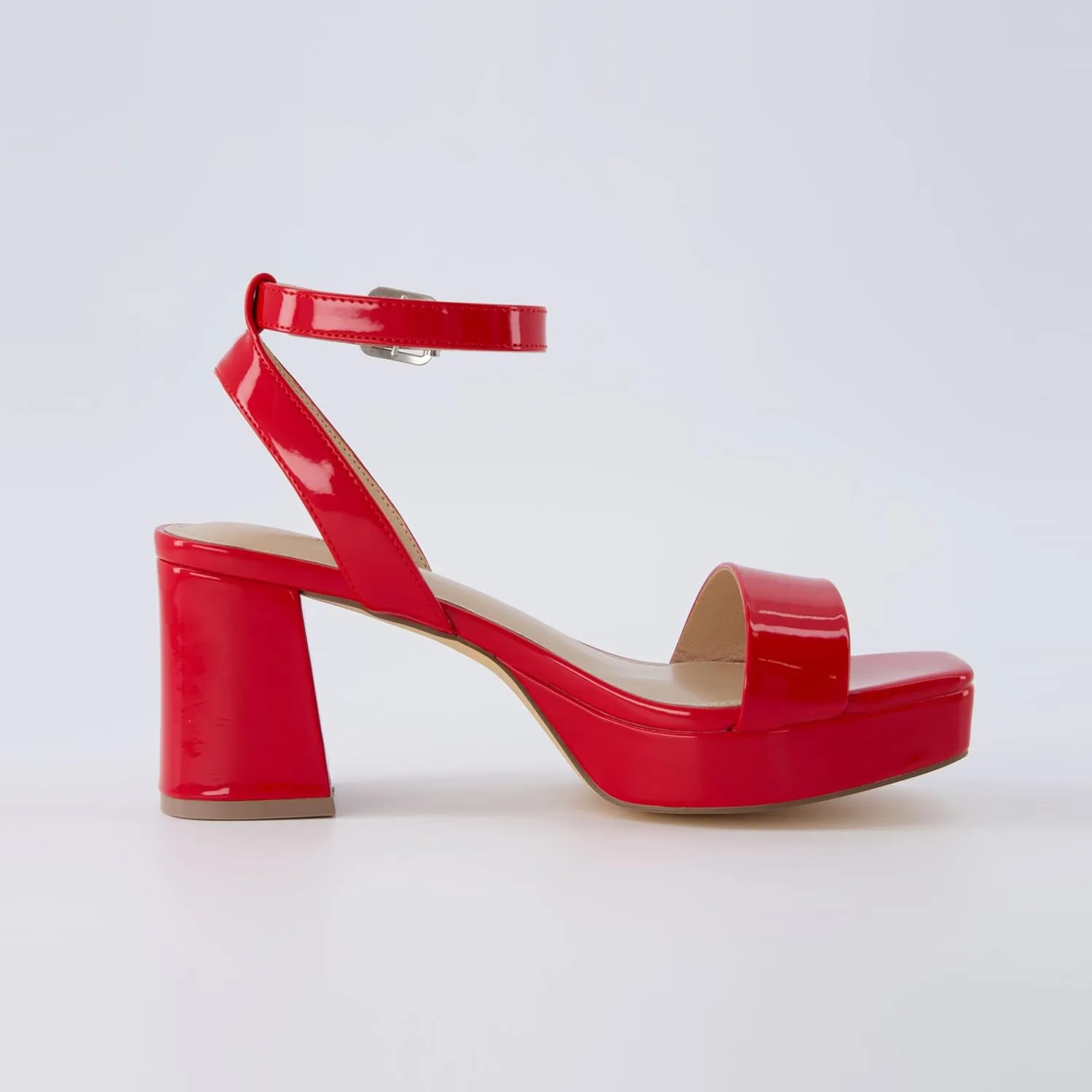 CUSHIONAIRE Women's Cherry platform dress sandal  Memory Foam and Wide Widths Available