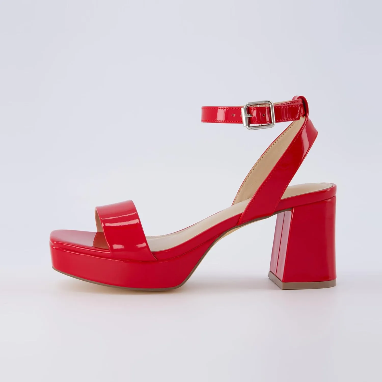 CUSHIONAIRE Women's Cherry platform dress sandal  Memory Foam and Wide Widths Available