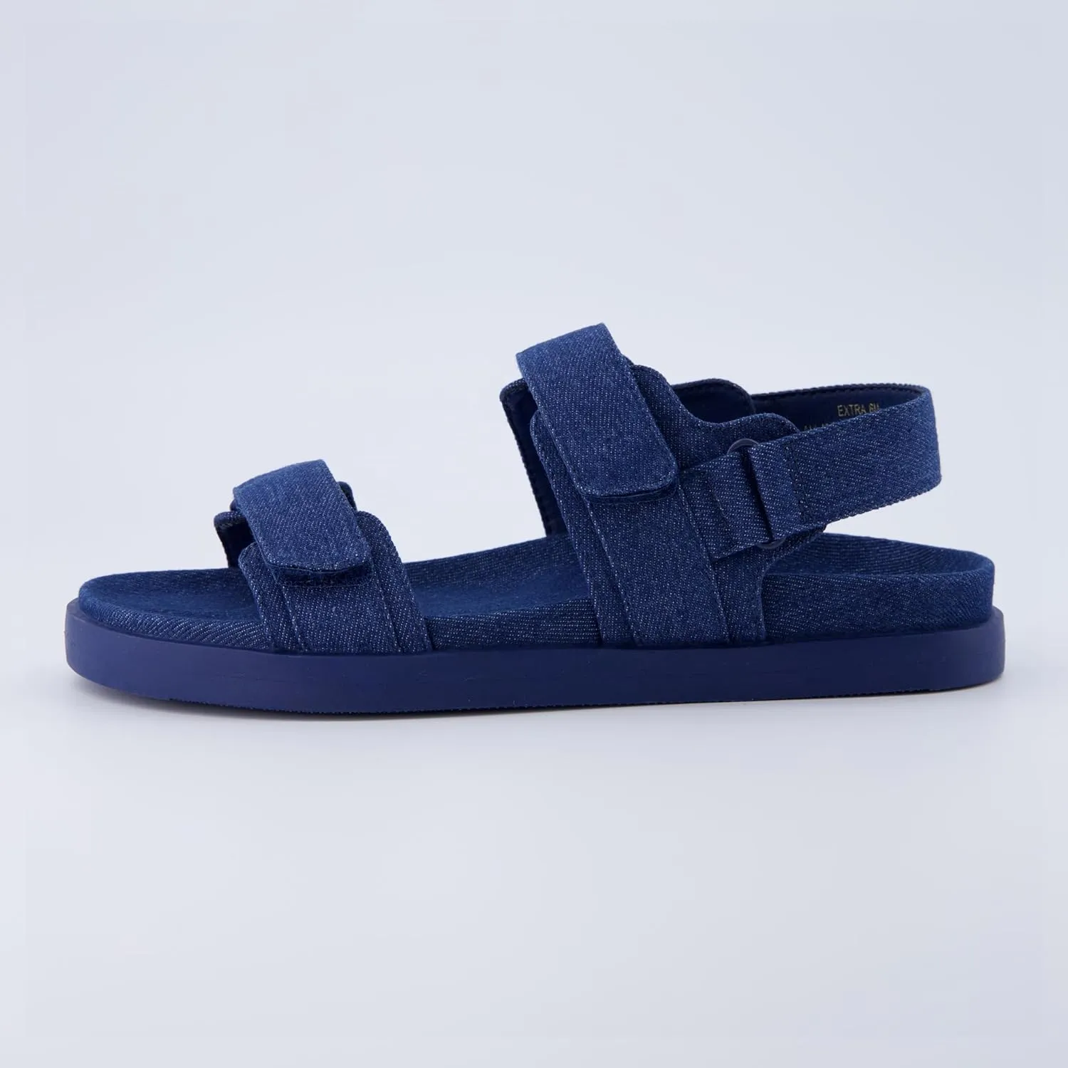 CUSHIONAIRE Women's Extra footbed sandal with  Comfort, Wide Widths Available