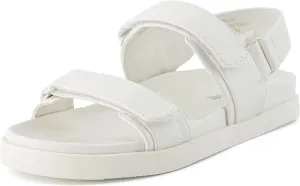 CUSHIONAIRE Women's Extra footbed sandal with  Comfort, Wide Widths Available