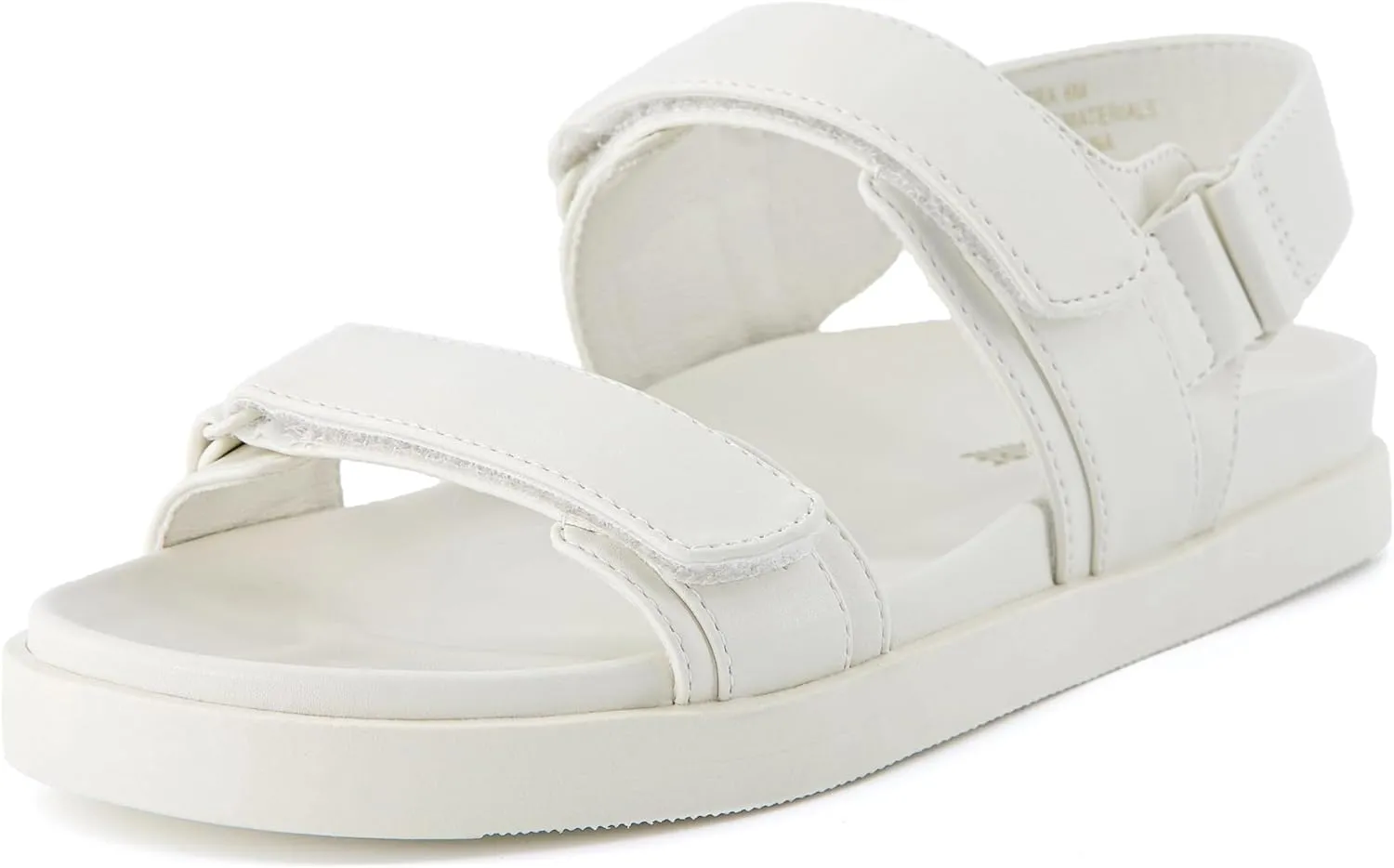 CUSHIONAIRE Women's Extra footbed sandal with  Comfort, Wide Widths Available