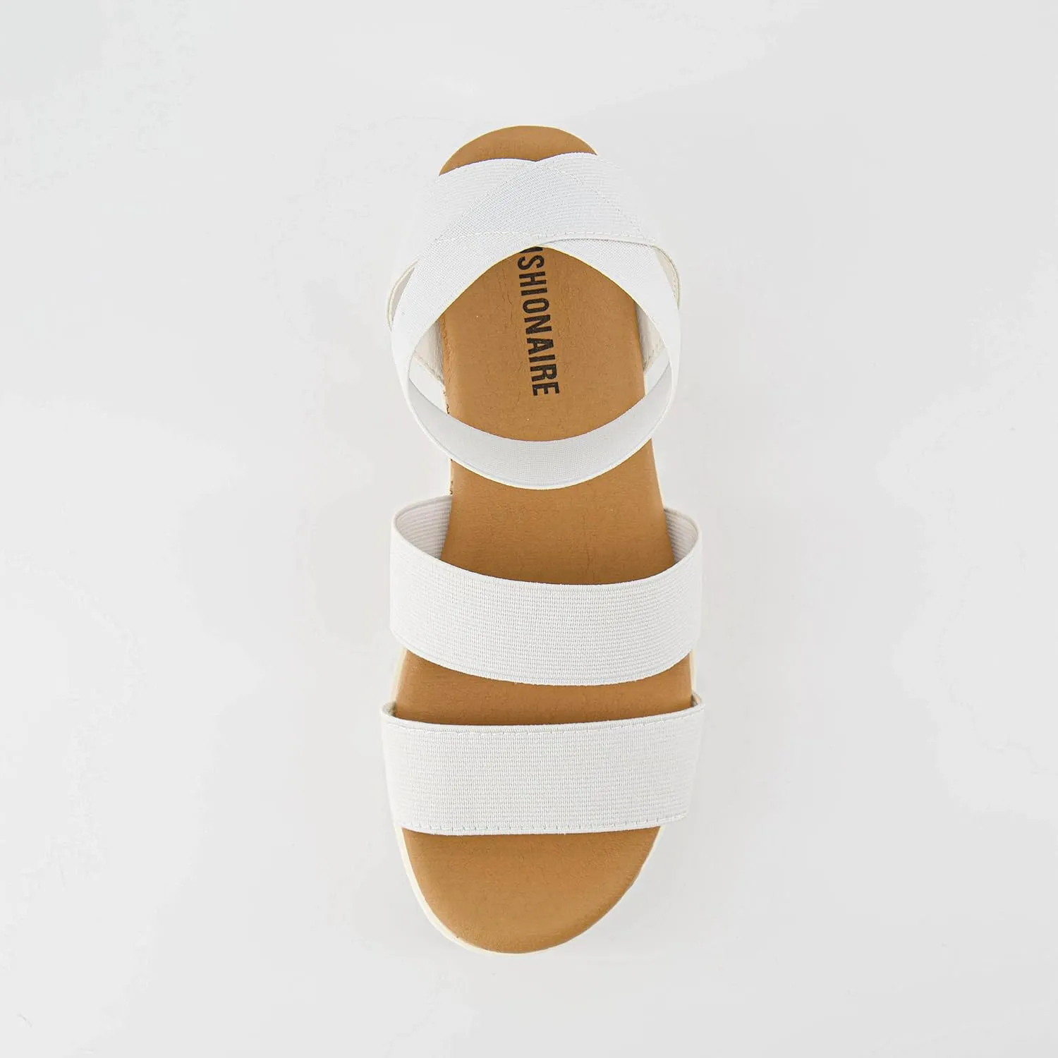 CUSHIONAIRE Women's Naomi Cork Wedge Sandal  Wide Widths Available