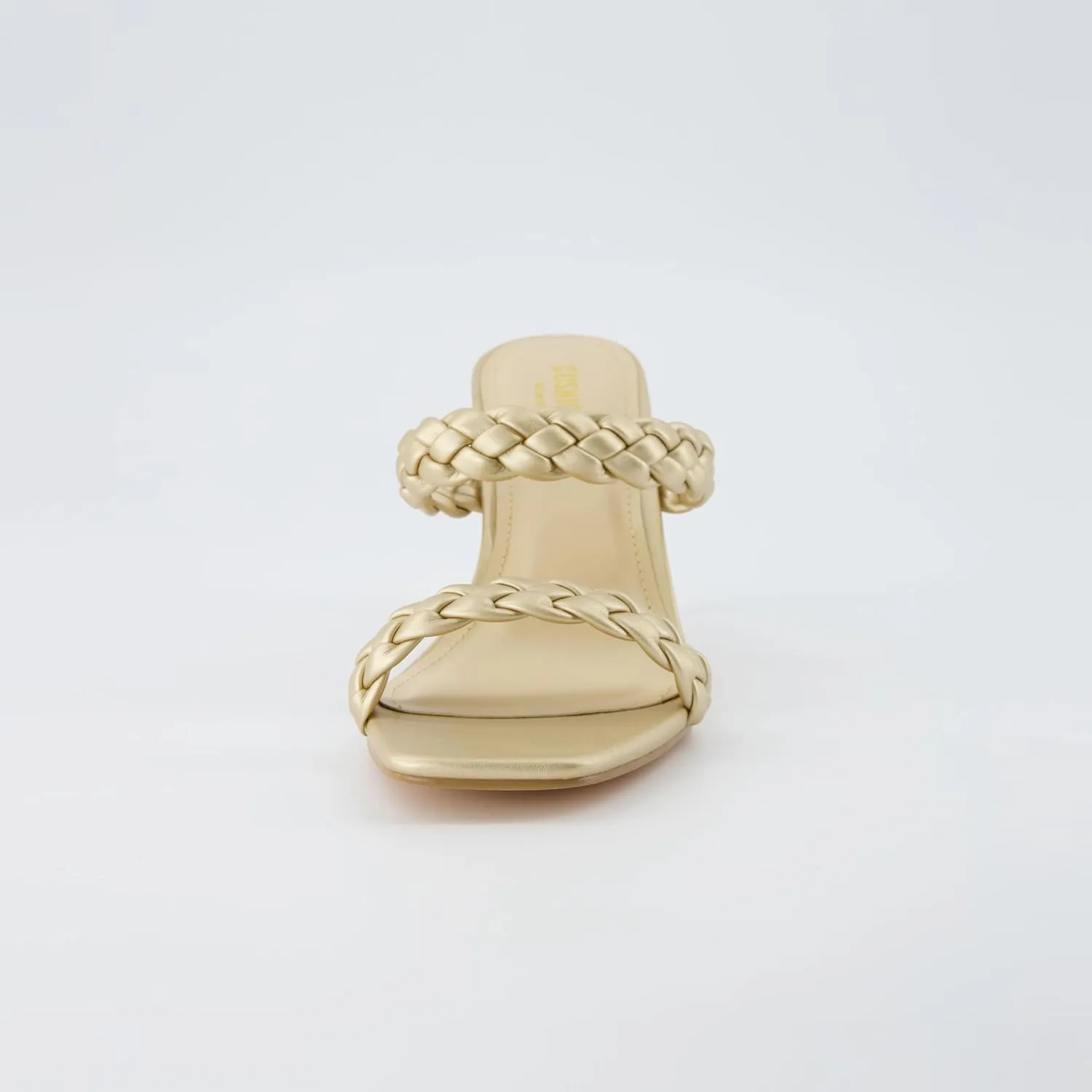 CUSHIONAIRE Women's Pippa braided dress sandals  Memory Foam, Wide Widths Available
