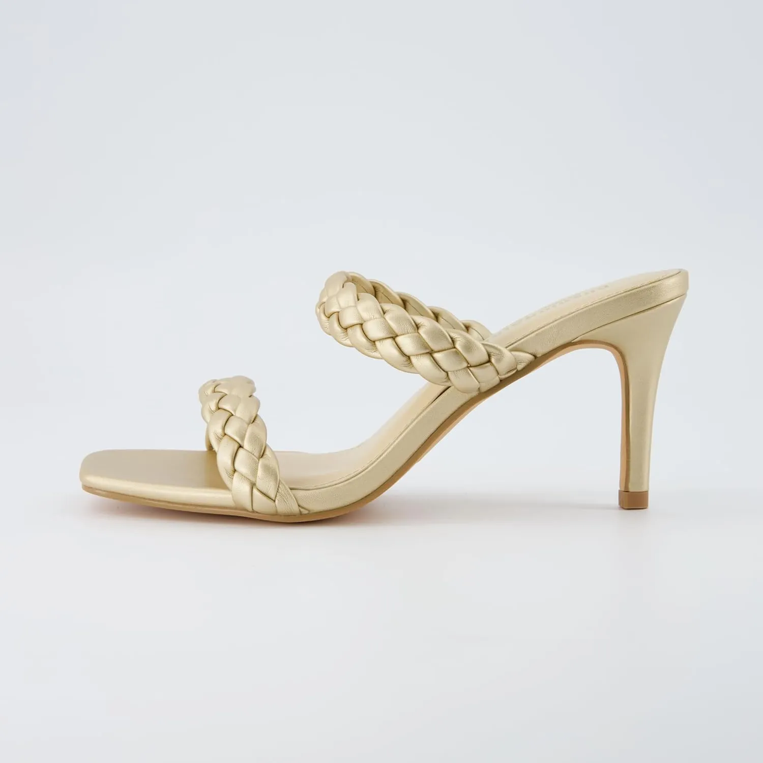 CUSHIONAIRE Women's Pippa braided dress sandals  Memory Foam, Wide Widths Available