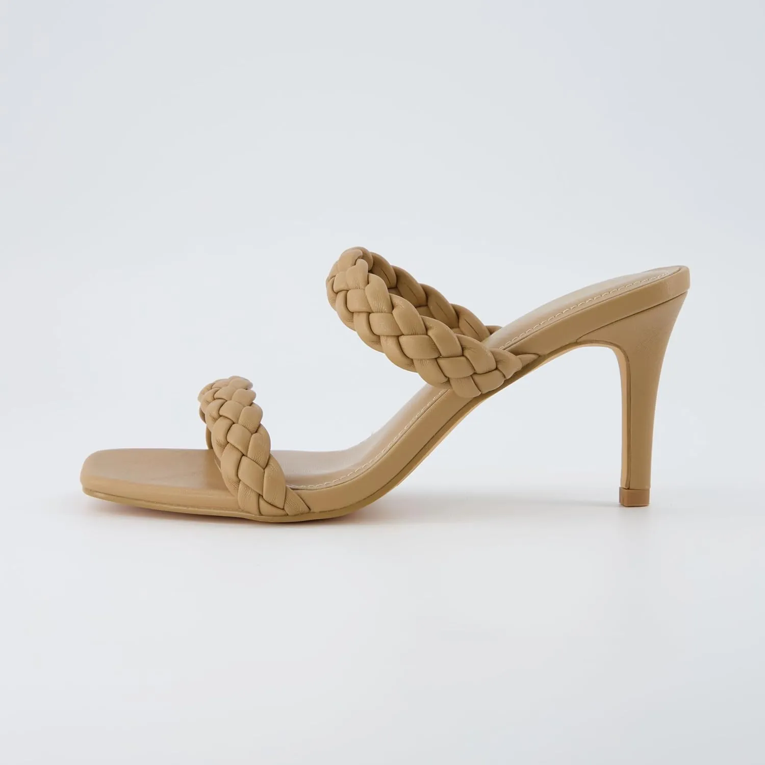 CUSHIONAIRE Women's Pippa braided dress sandals  Memory Foam, Wide Widths Available