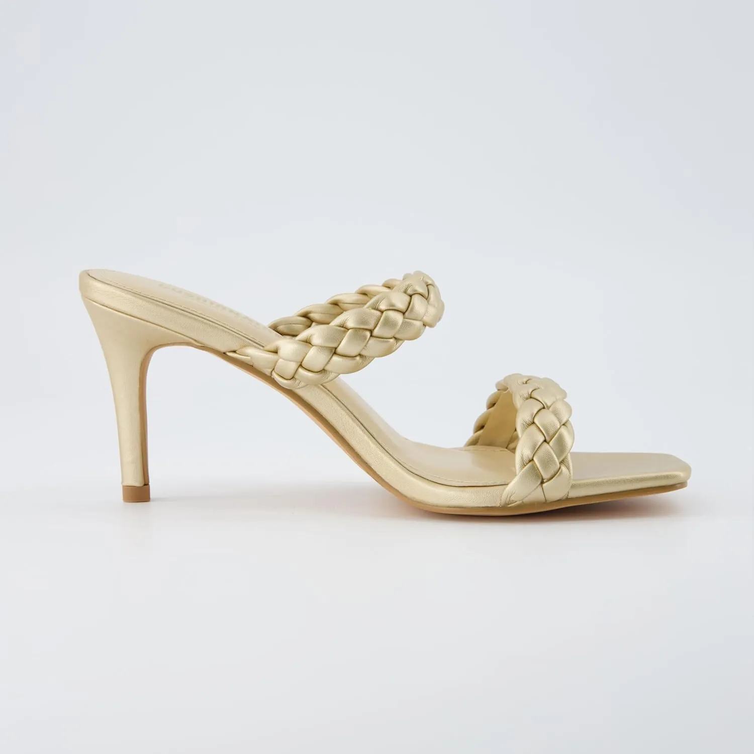 CUSHIONAIRE Women's Pippa braided dress sandals  Memory Foam, Wide Widths Available