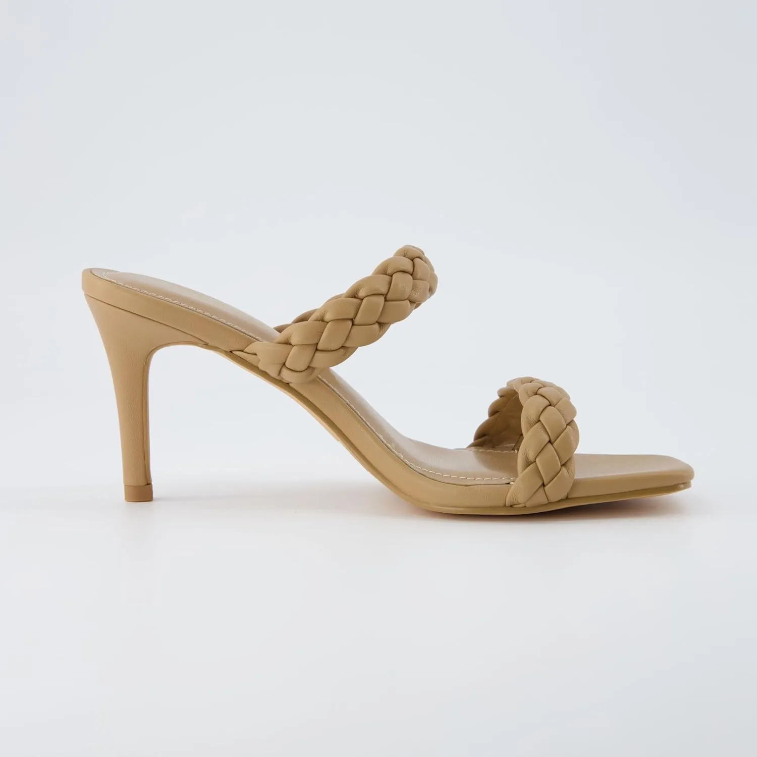 CUSHIONAIRE Women's Pippa braided dress sandals  Memory Foam, Wide Widths Available
