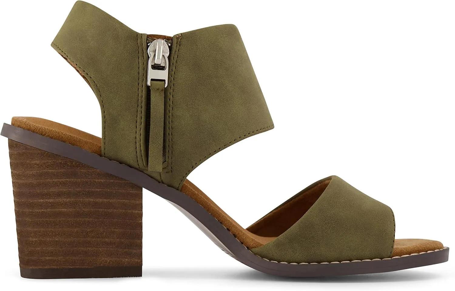 CUSHIONAIRE Women's Rosanna cut out sandal  Memory Foam and Wide Widths Available