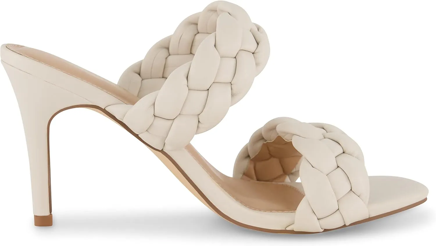 CUSHIONAIRE Women's Suzy braided dress sandal  Memory Foam, Wide Widths Available