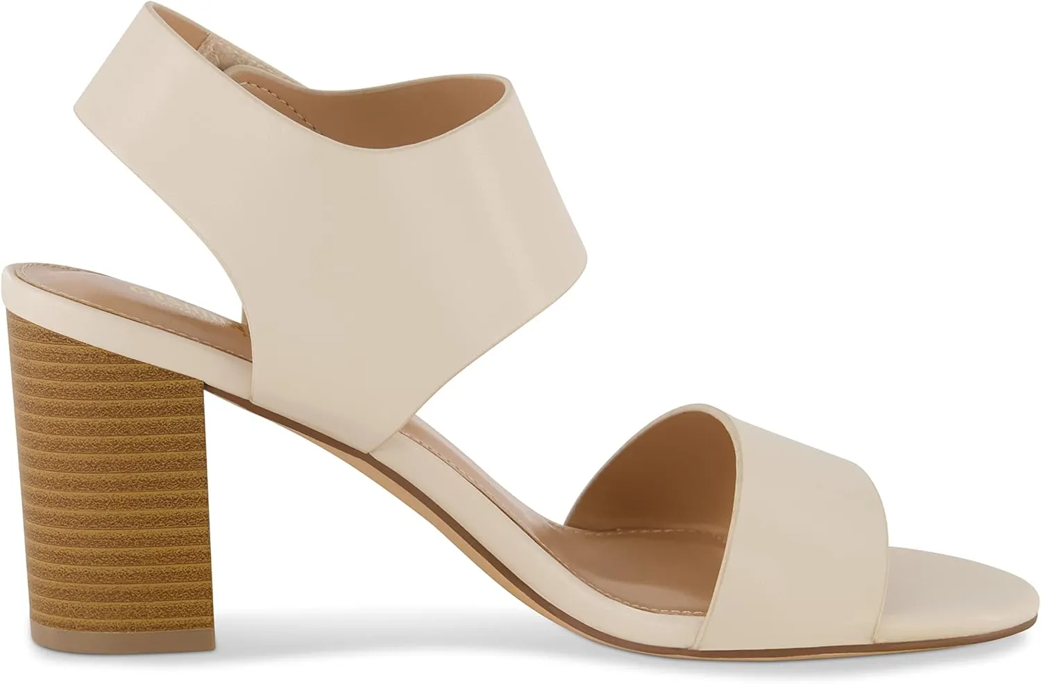CUSHIONAIRE Women's Talent cut out heel sandal  Memory Foam and Wide Widths Available