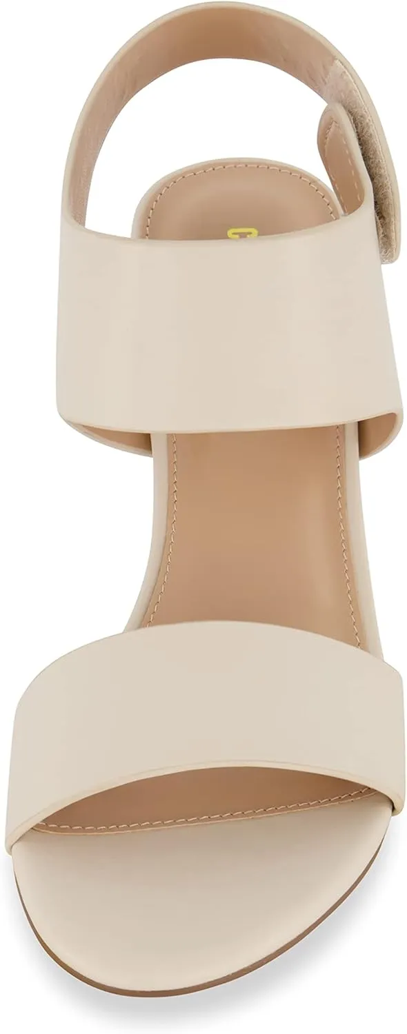 CUSHIONAIRE Women's Talent cut out heel sandal  Memory Foam and Wide Widths Available