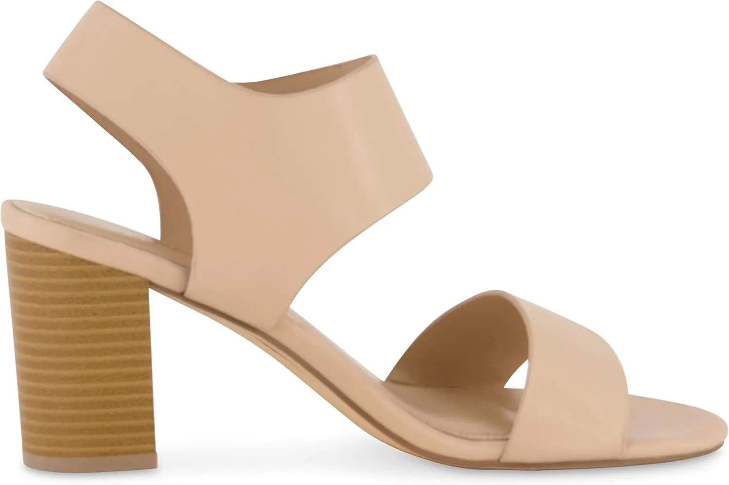 CUSHIONAIRE Women's Talent cut out heel sandal  Memory Foam and Wide Widths Available