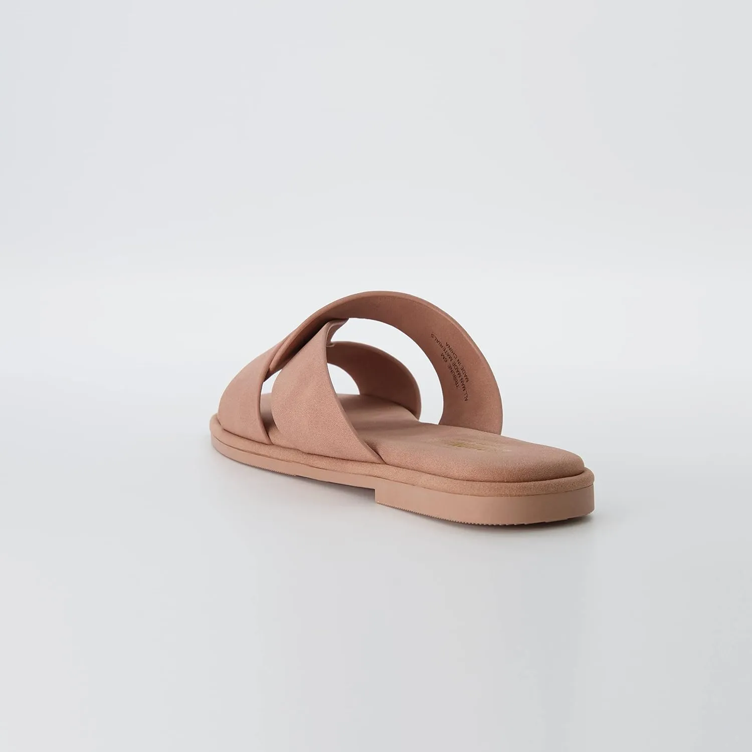 CUSHIONAIRE Women's Tribune slide sandal  Memory Foam, Wide Widths Available