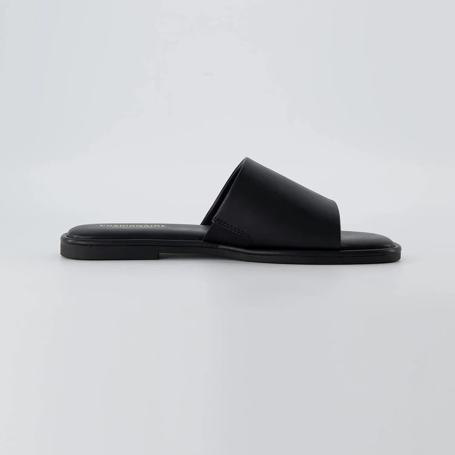 CUSHIONAIRE Women's Tudor slide sandal  Memory Foam, Wide Widths Available