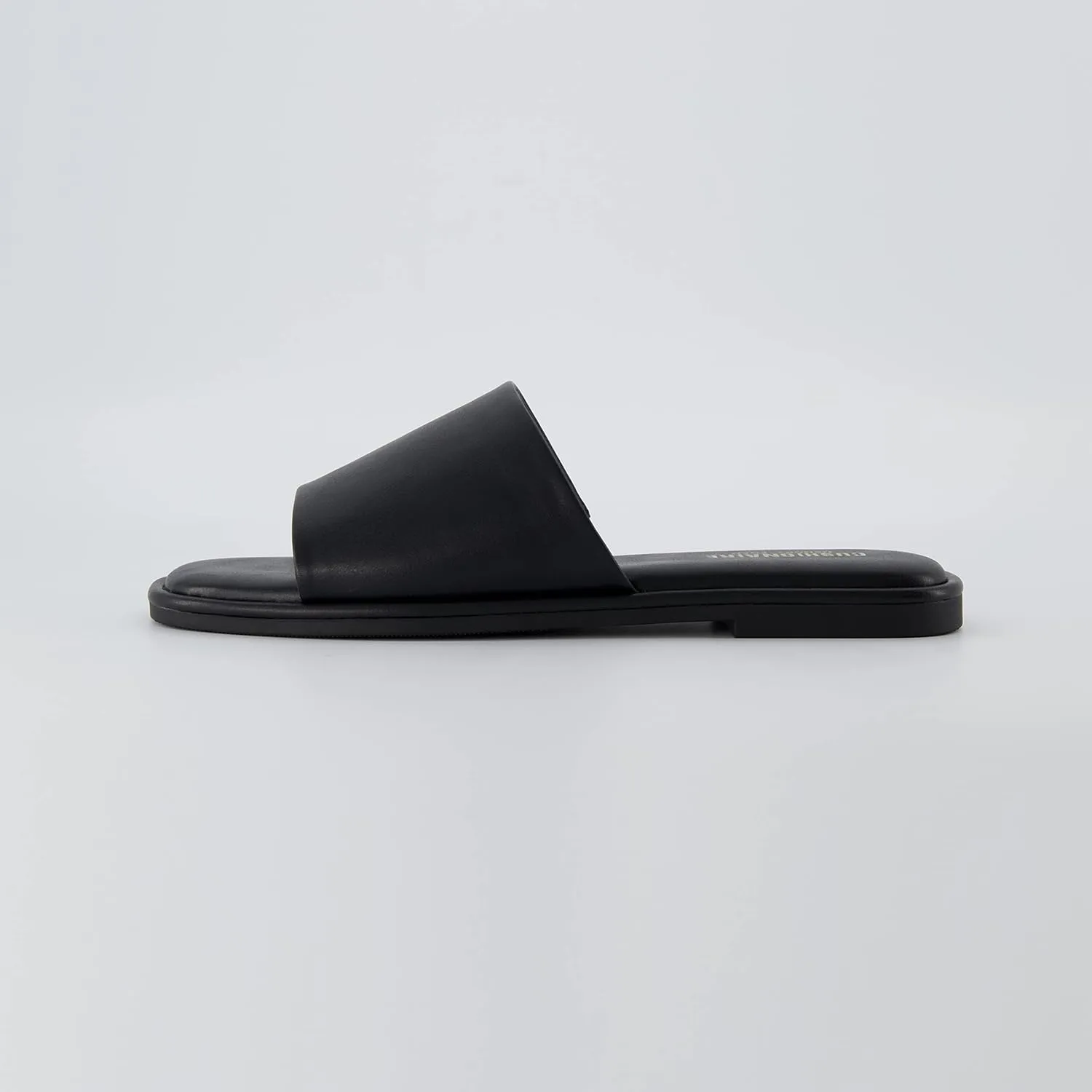 CUSHIONAIRE Women's Tudor slide sandal  Memory Foam, Wide Widths Available