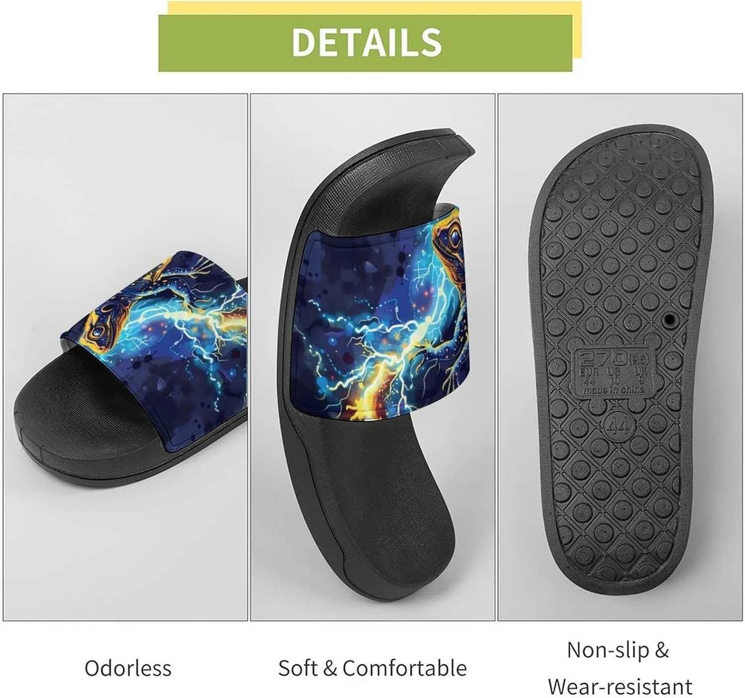 Cute Beagle Dog House Sandals Non Slip Slippers Quick Drying Bathroom Shower Shoes for Women Men