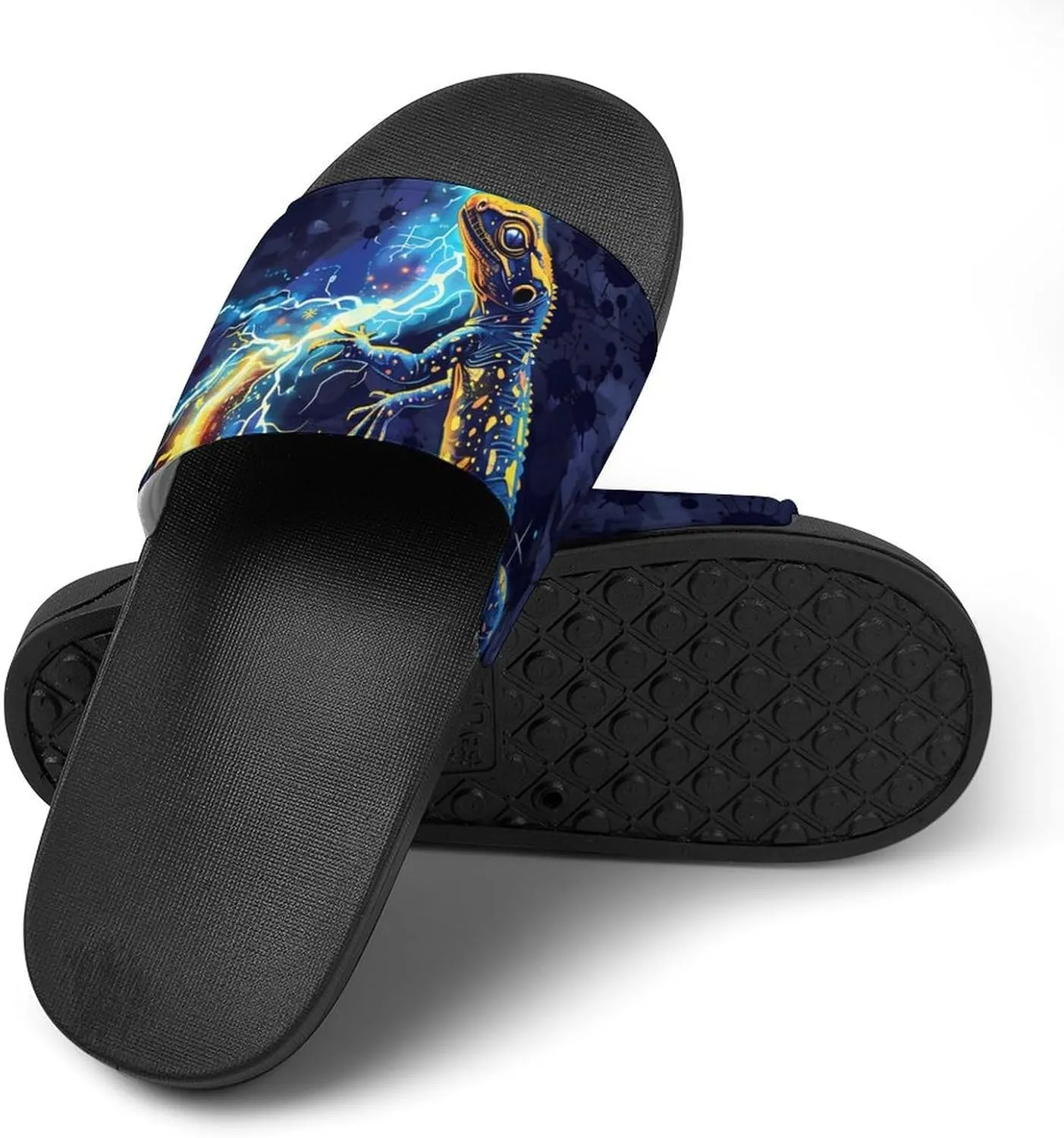 Cute Beagle Dog House Sandals Non Slip Slippers Quick Drying Bathroom Shower Shoes for Women Men
