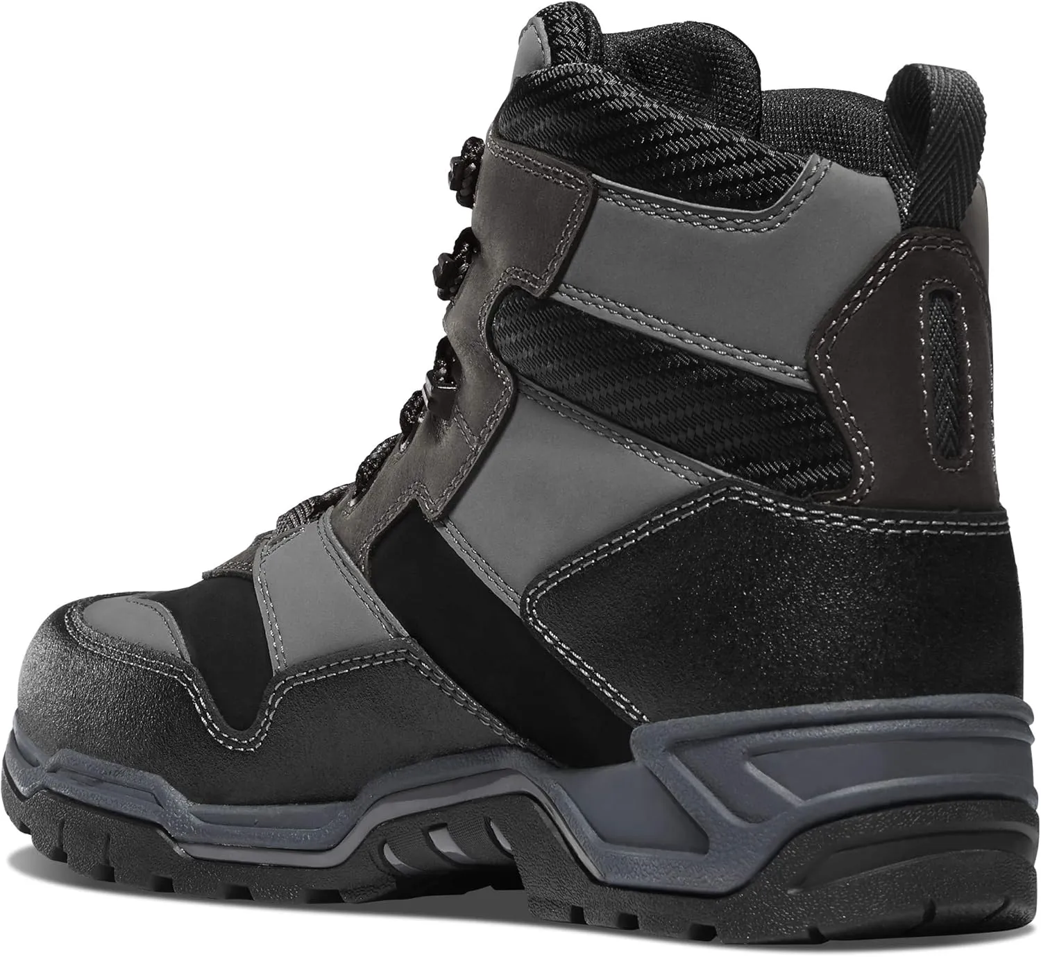 Danner Field Ranger 6” Waterproof Composite Toe Work Boots for Men - Leather and Textile with Breathable Dry & Slip-Resistant Outsole, EH Rated