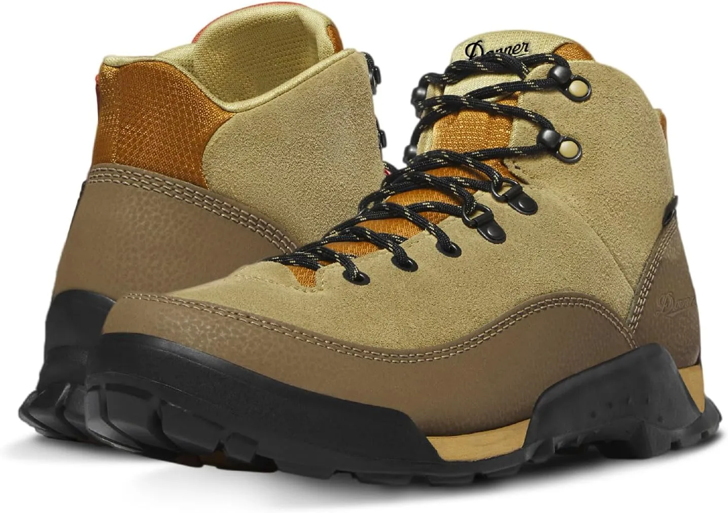 Danner Panorama 6” Waterproof Hiking Boots for Men with Rich Suede Upper, Breathable Dry Barrier, Comfort Footbed, and Traction Outsole