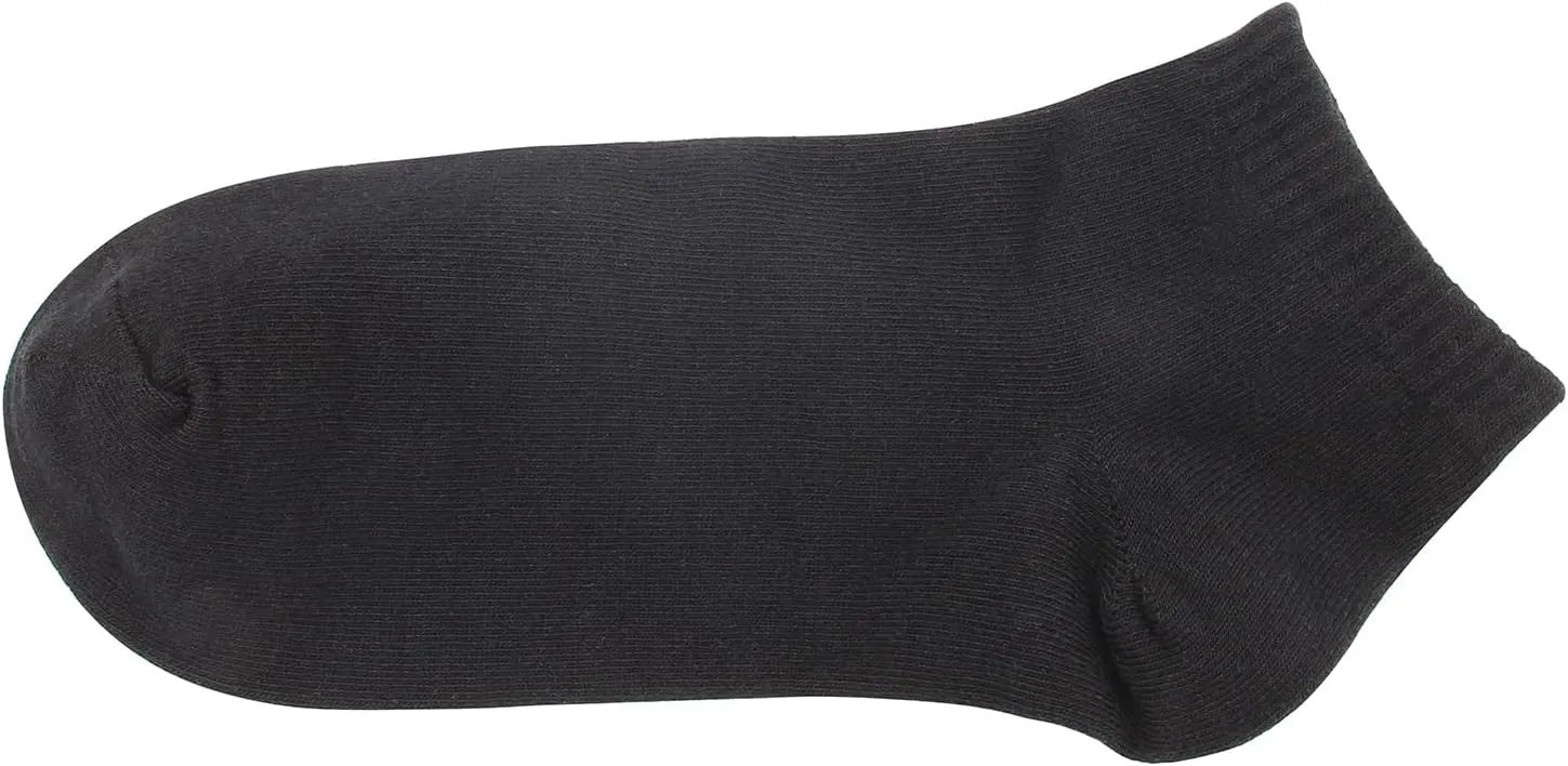 DarkCom Low Cut Ankle Socks for Women and Men, 8 Pairs Thin Seamless Cotton Socks